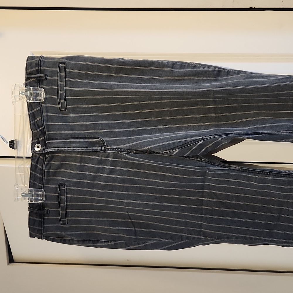 Striped Skinny Jeans